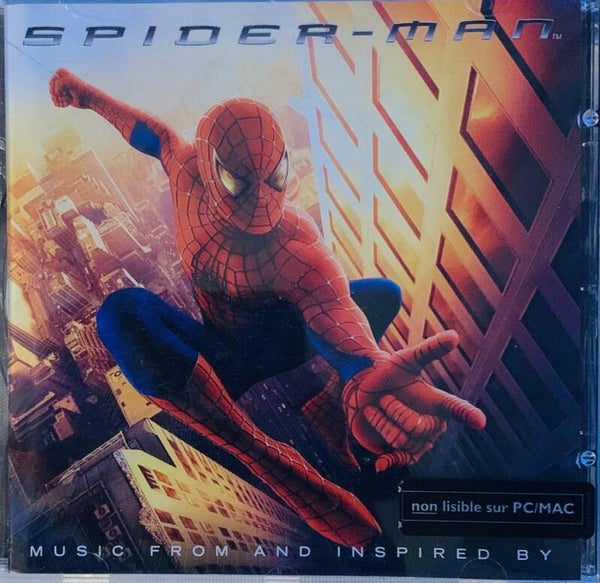 Spider-Man Music From And Inspired By CD Soundtrack Chad Kroeger Hero - 100 MAD