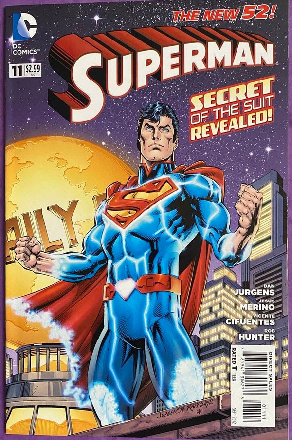 Superman #11 - The New 52 - Dan Jurgens-Secret of the suit  - DC Comics VO- (2012) - VF+