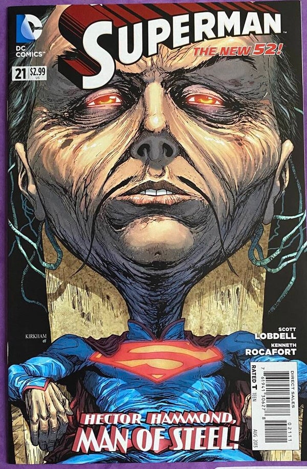 Superman #21 (2013) VO - The New 52! DC Comics Hector Hammond - Kenneth Rocafort / Tyler Kirkham