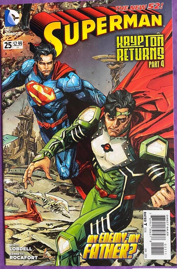 Superman #25 (2014) VO - The New 52! DC Comics  Krypton Returns Part 4 - Kenneth Rocafort