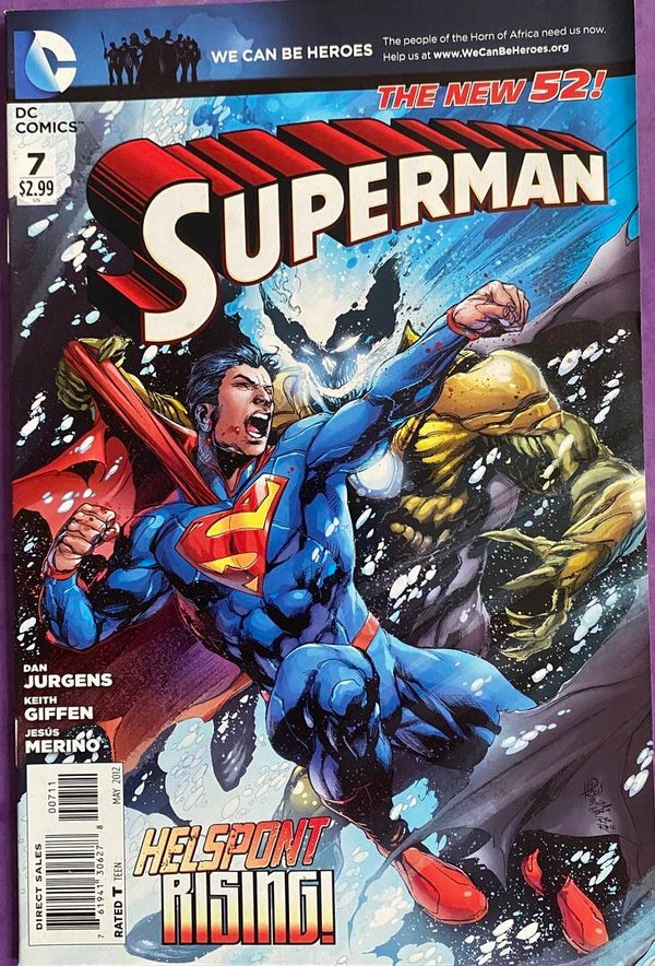 Superman #7 - The New 52 - George Pérez - DC Comics VO- (2012) - VF+