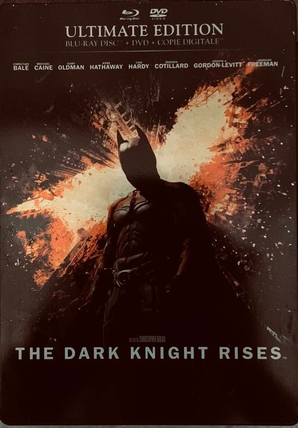 The Dark Knight Rises Ultimate Edition SteelBook Blu-ray DVD - 135 MAD