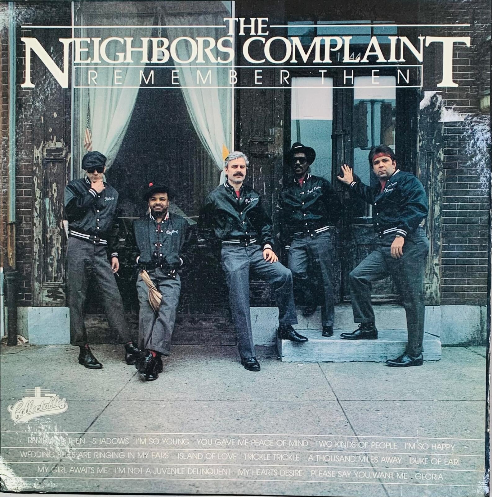 🇺🇸 THE NEIGHBORS COMPLAINT Remember Then 1981 LP Album Collectables Records: COL 5013 Acappella "THE COLLECTOR"