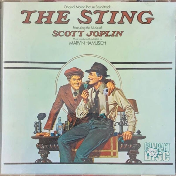 The Sting Soundtrack CD | Music of Scott Joplin | Marvin Hamlisch | L'Arnaque
