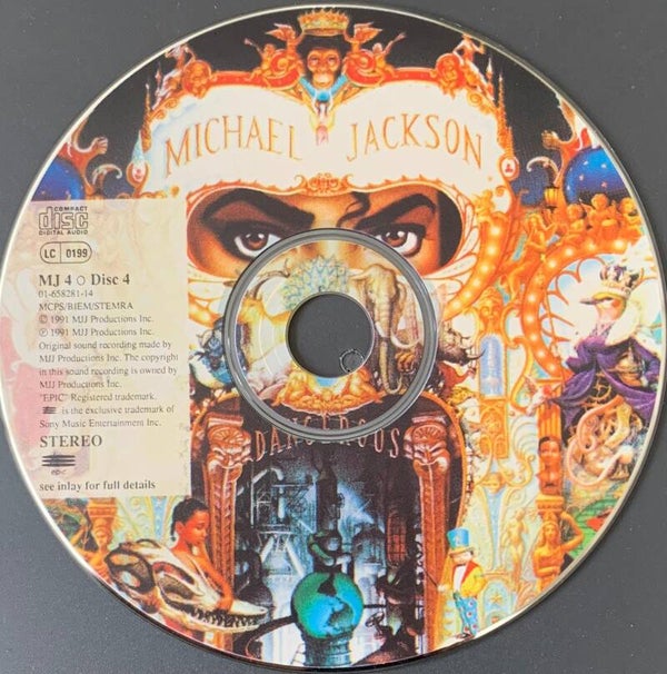 🇺🇸 MICHAEL JACKSON – Dangerous [CD SEUL] [Epic / MJJ Productions] [VG+] [TOUR SOUVENIR PACK / SAMPLER] THE COLLECTOR