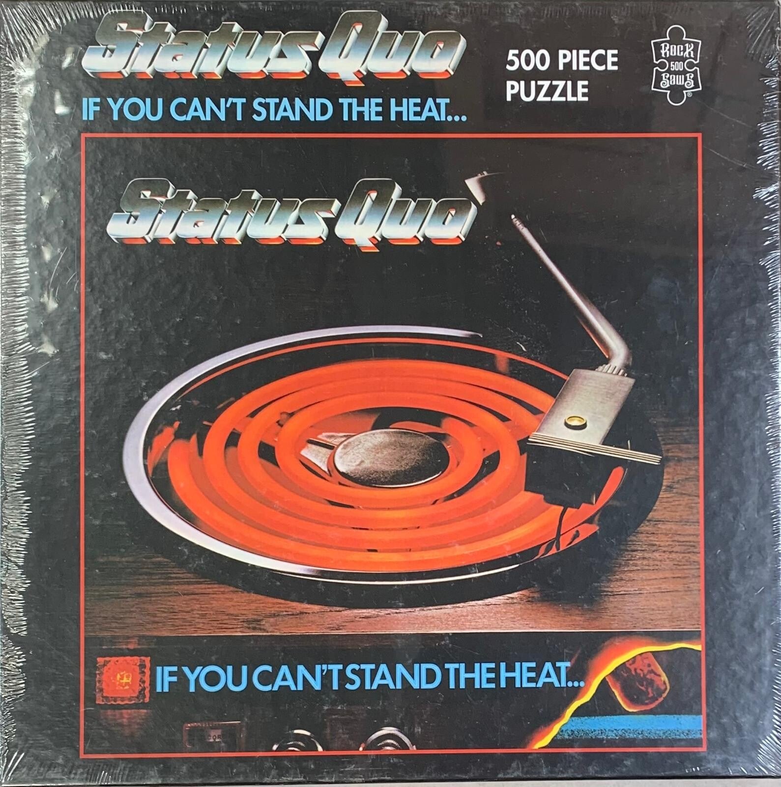 🇬🇧 STATUS QUO – If You Can't Stand the Heat... [500 Piece Puzzle] [Rock Saws] [NEW / SEALED] THE COLLECTOR