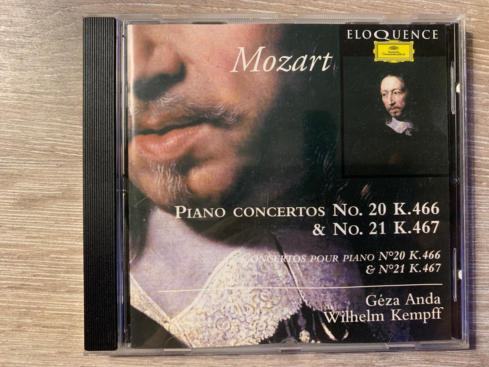 CD Mozart : Piano Concertos No. 20 K.466 & No. 21 K.467