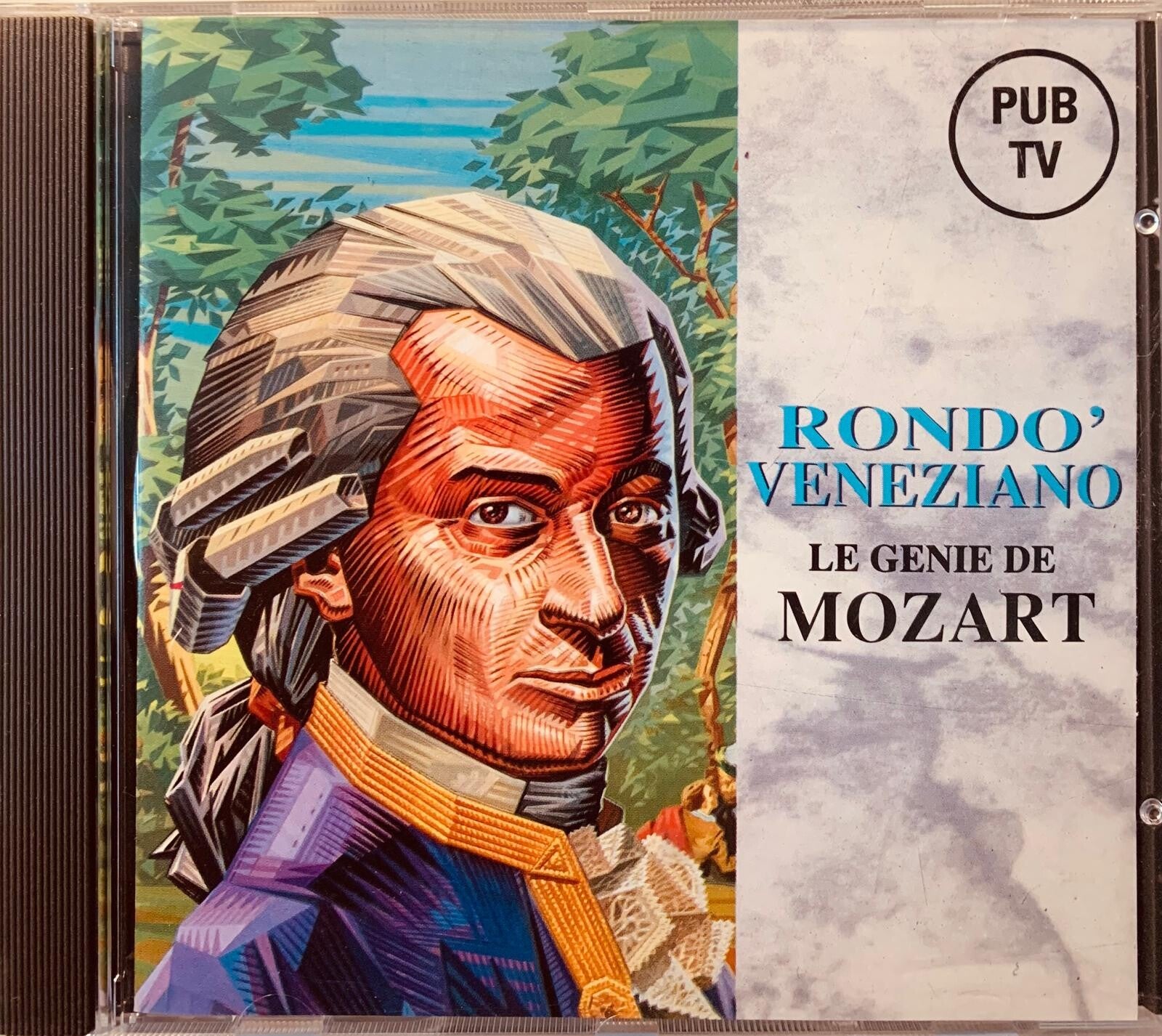 CD - Le Génie de Mozart, interprété par  Rondò Veneziano