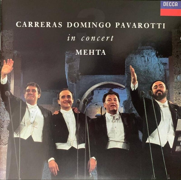 CD - Carreras Domingo Pavarotti in concert