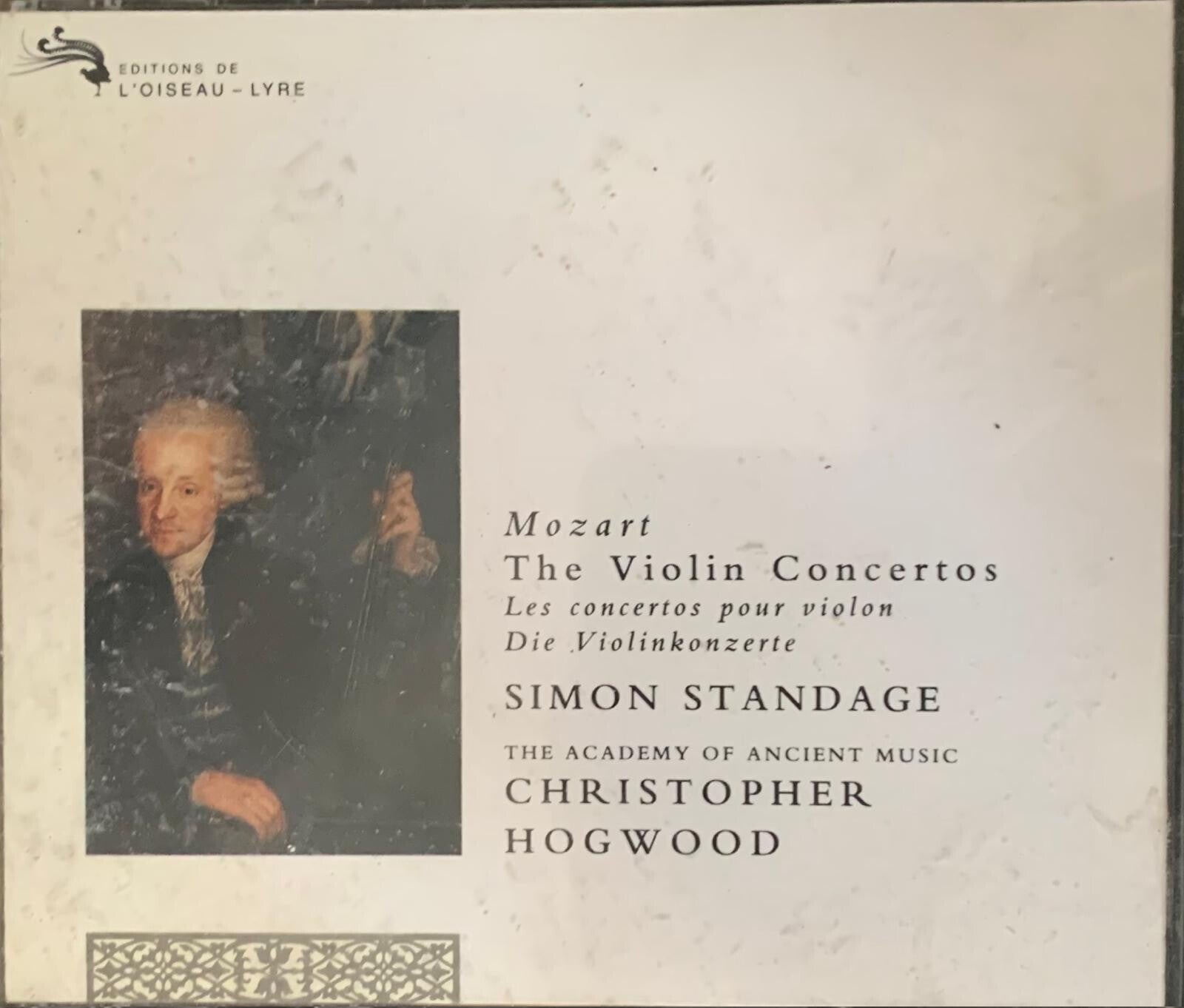 Coffret de 2 CD Mozart : The Violin Concertos(Les concertos pour violon - Die Violinkonzerte)
