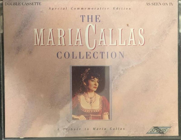 coffret de deux cassettes intitulé The Maria Callas Collection
