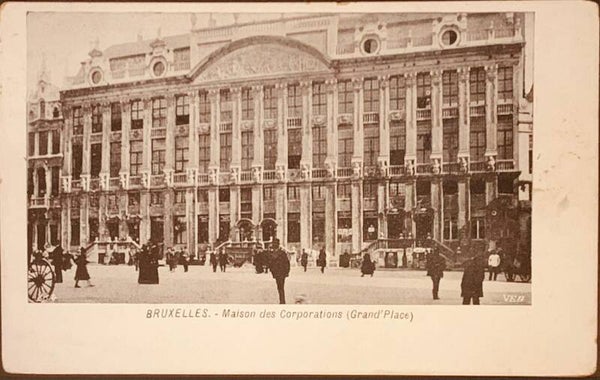 CPA-BRUXELLES. - Maison des Corporations (Grand'Place).