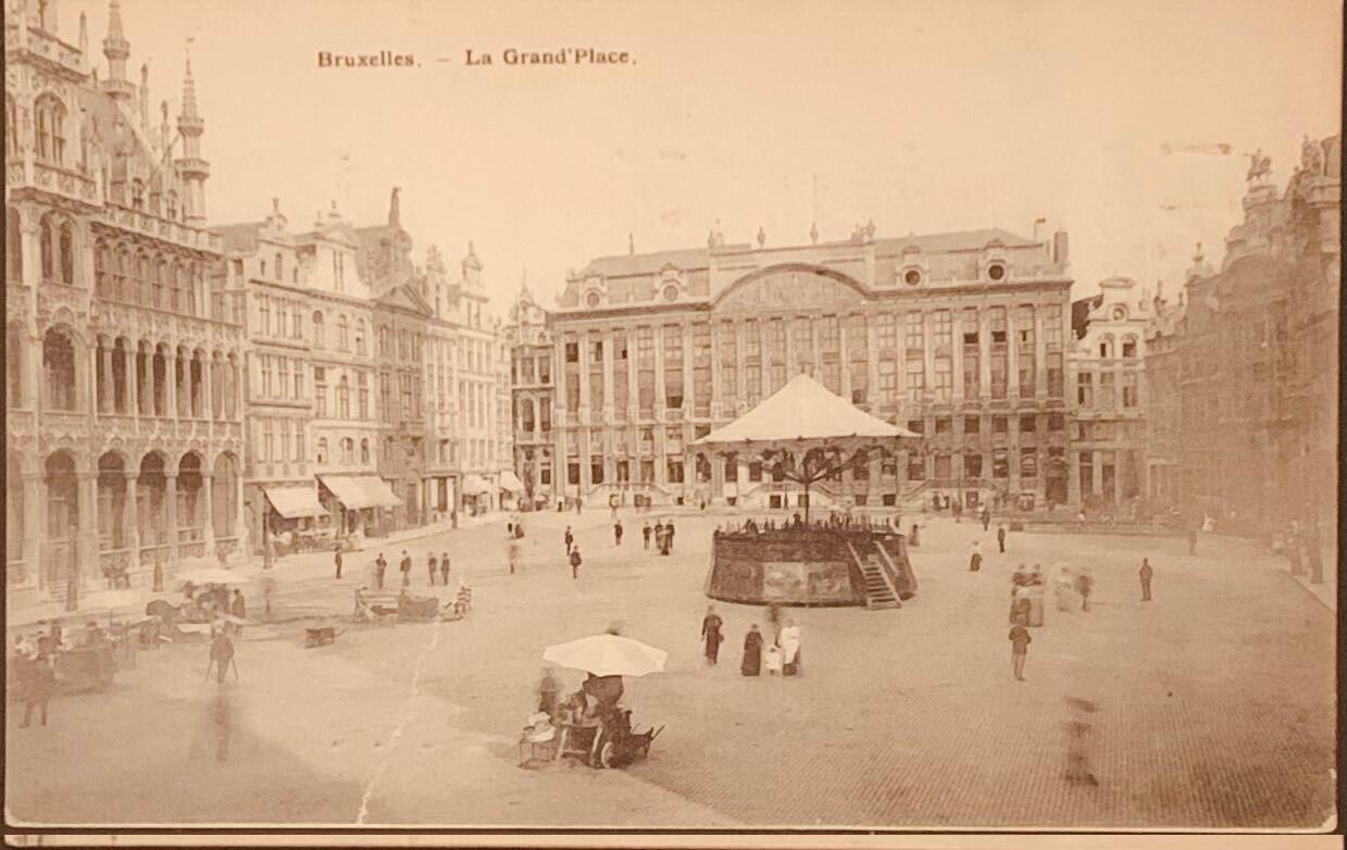 carte postale ancienne  Bruxelles. — La Grand'Place.
