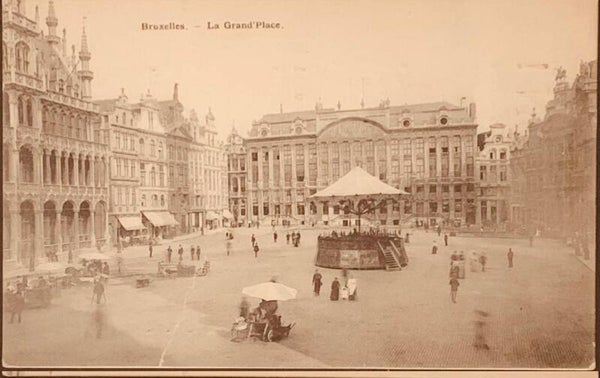carte postale ancienne  Bruxelles. — La Grand'Place.