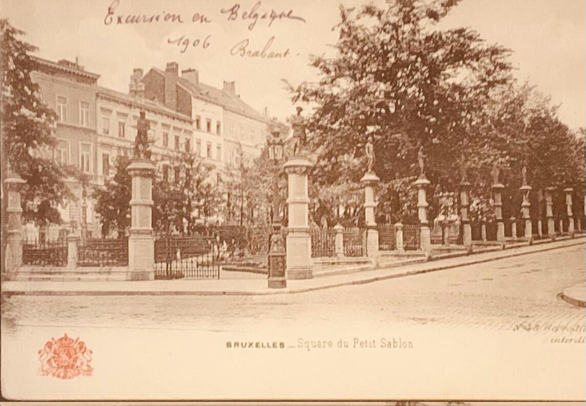 CPA-Square du Petit Sablon à Bruxelles