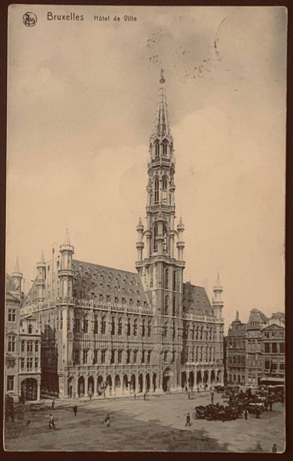 CPA- Bruxelles — Hôtel de Ville
