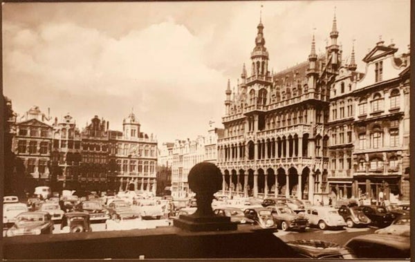 La Grand-Place de Bruxelles et la Maison du Roi dans les années 1950