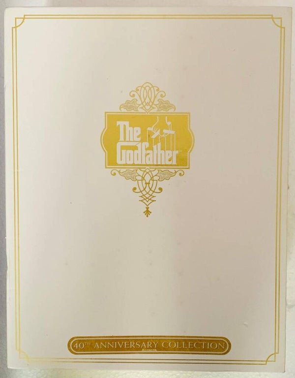 COFFRET LE PARRAIN 40th ANNIVERSARY BLU-RAY + SCRIPT + ARBRE GÉNÉALOGIQUE RARE