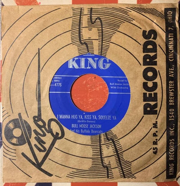 🇺🇸 BULL MOOSE JACKSON – If You Ain't Lovin' 7" Vinyl 1955 King US FIRST PRESS Vg+ NORTHERN-SOUL THE COLLECTOR