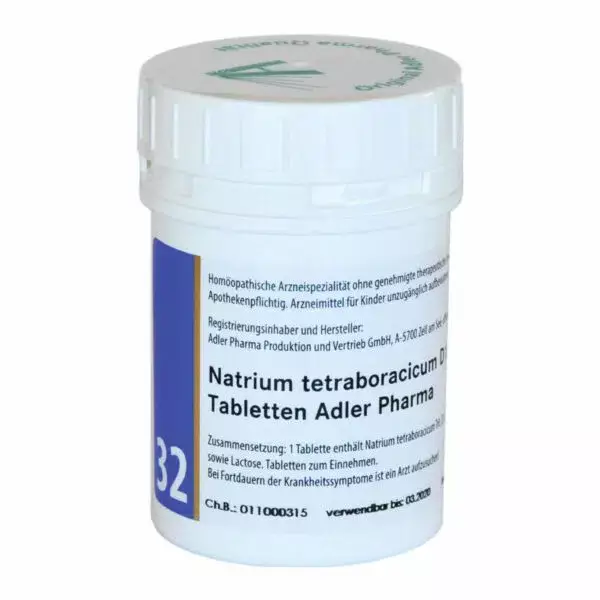 Nr. 32 Natrium tetraboracicum (D12)