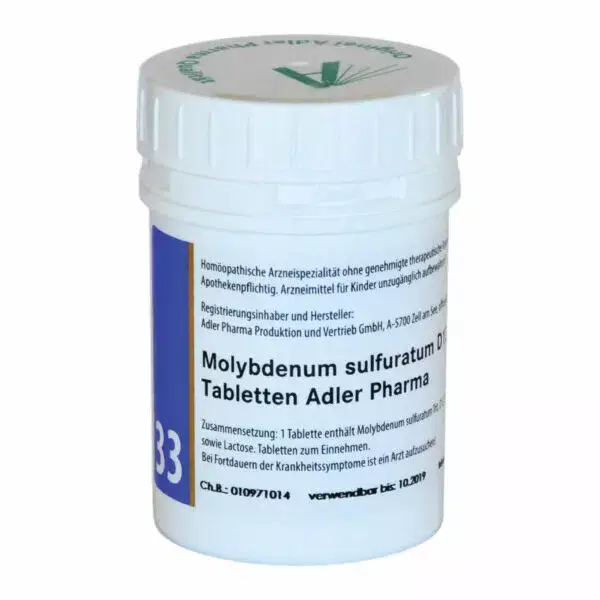 Nr. 33 Molybdenum sulfuratum (D12)