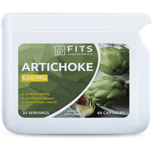 Artisjok 650 mg 2,5% cynarine 60 capsules