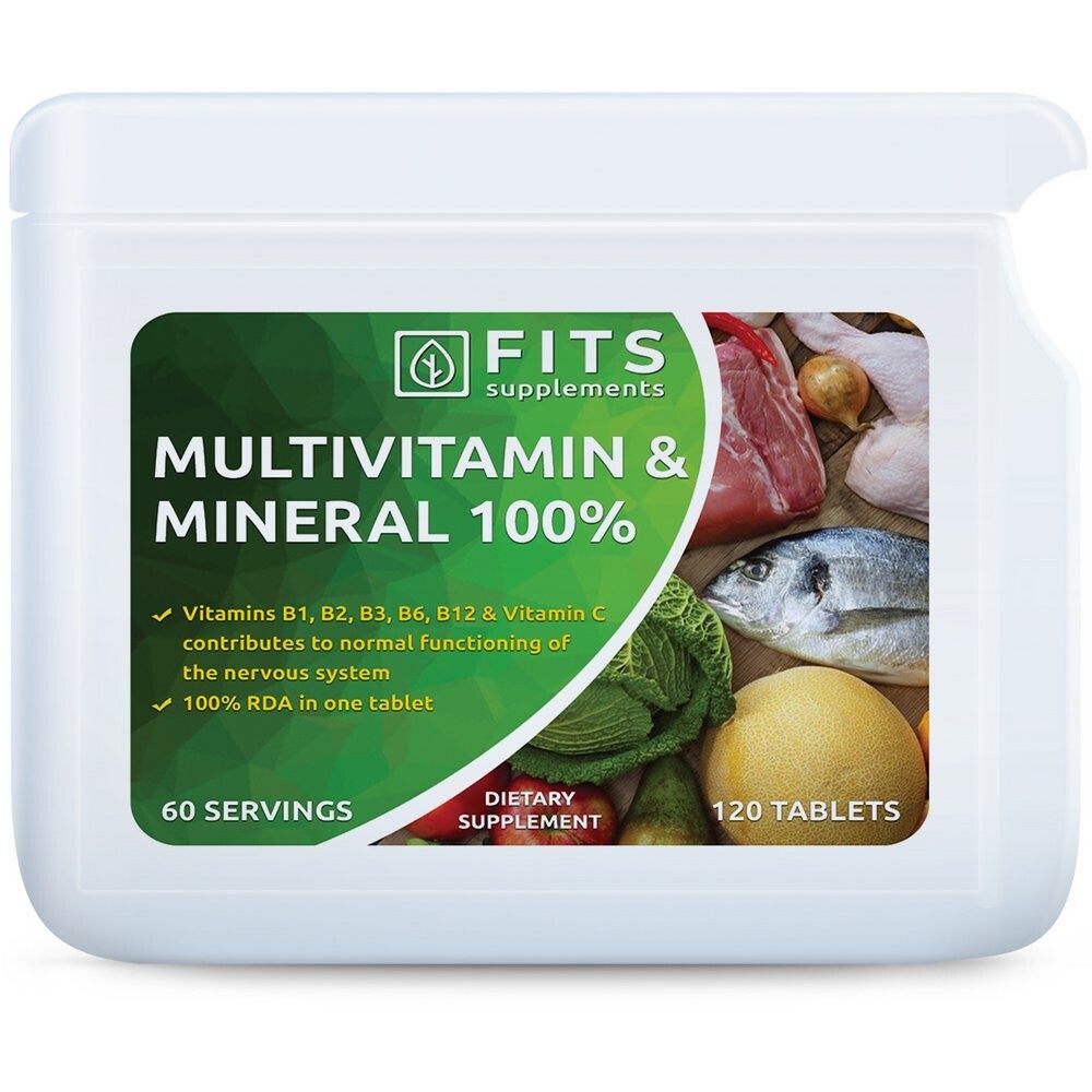Multivitamine en mineraal sterke 120 tabletten