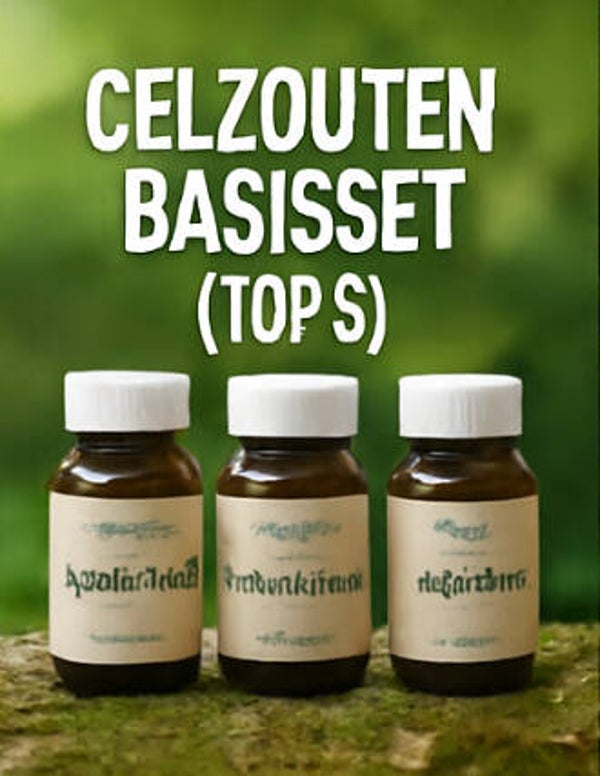 Celzouten basisset 1 tot 5 pakket