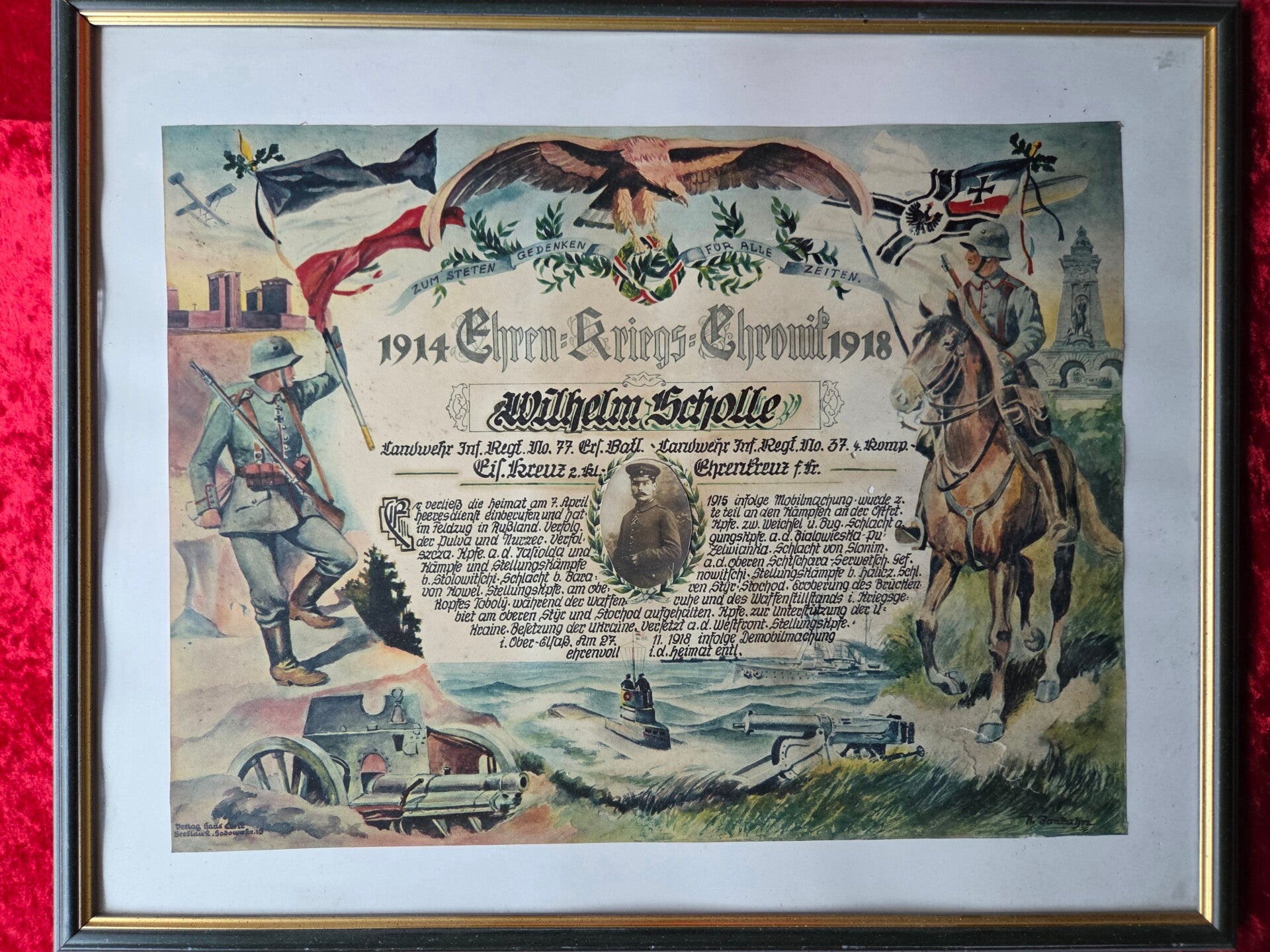 kriegschronik ww1 oostfront