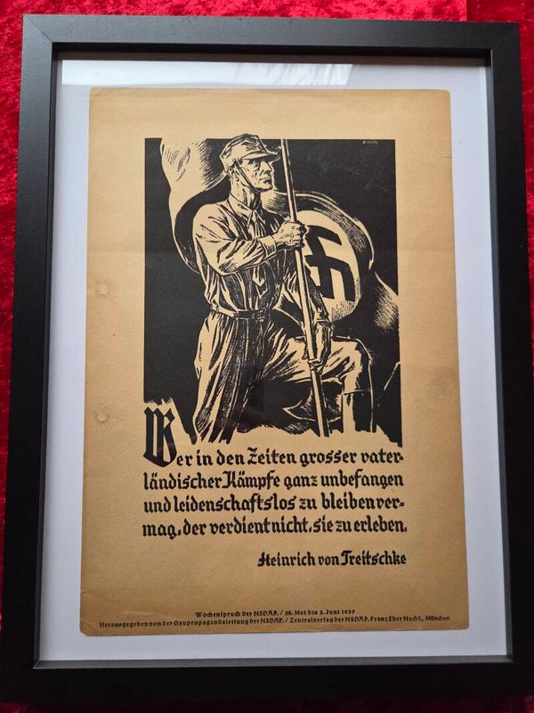 Wochenspruche der nsdap uit juni 1939