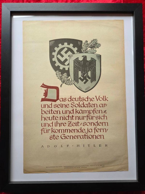 Wochenspruche der nsdap juni 1942