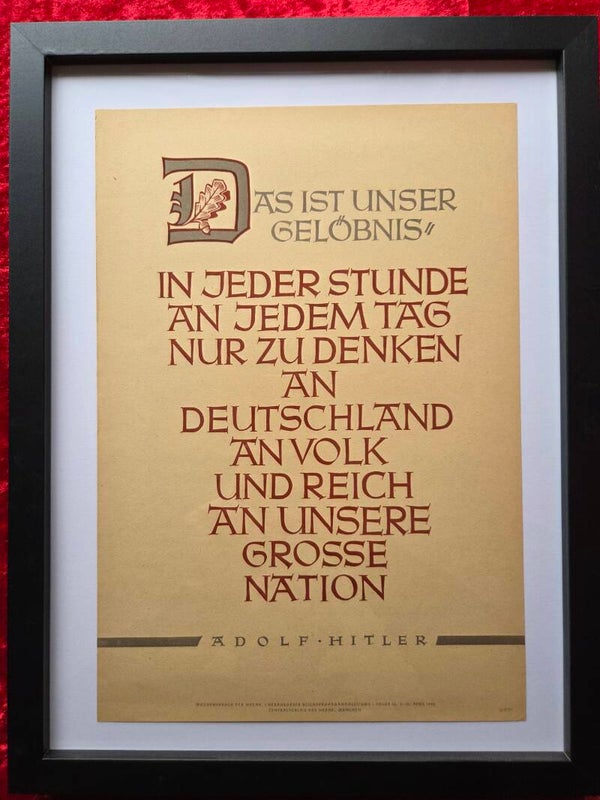 Wochenspruche der nsdap 1941