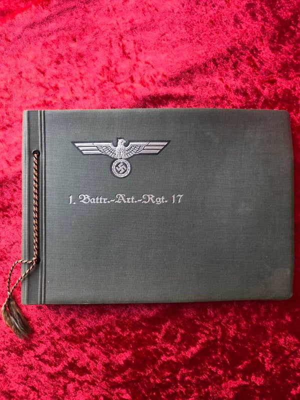 Fotoboek artillerie regiment 17 wehrmacht