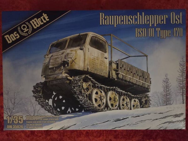 Raupenschlepper modelbouwdoos