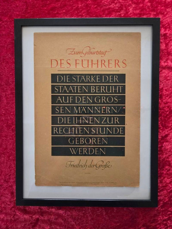 wochenspruche 20 april 1941