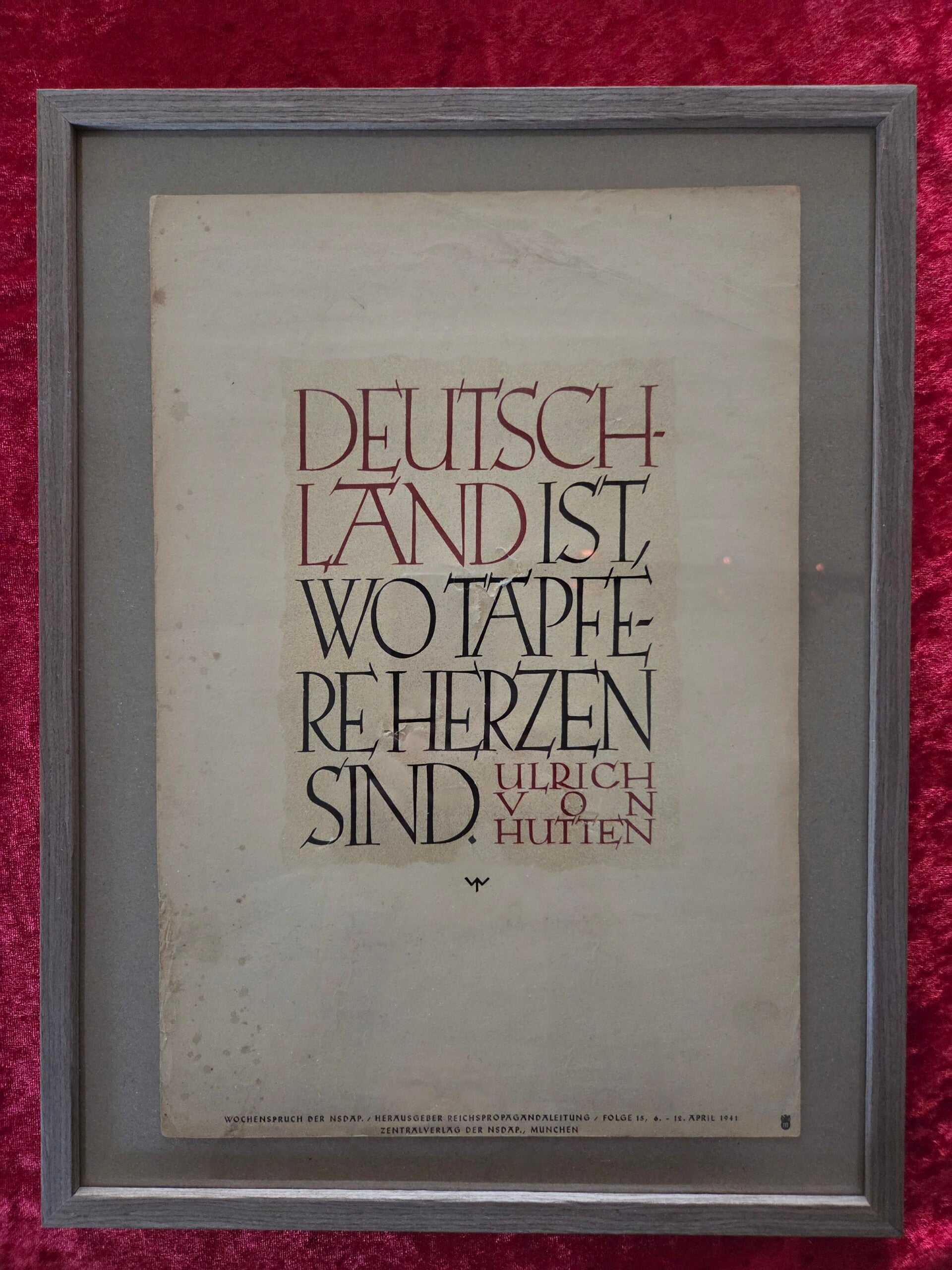 wochenspruche 6-12 april 1941