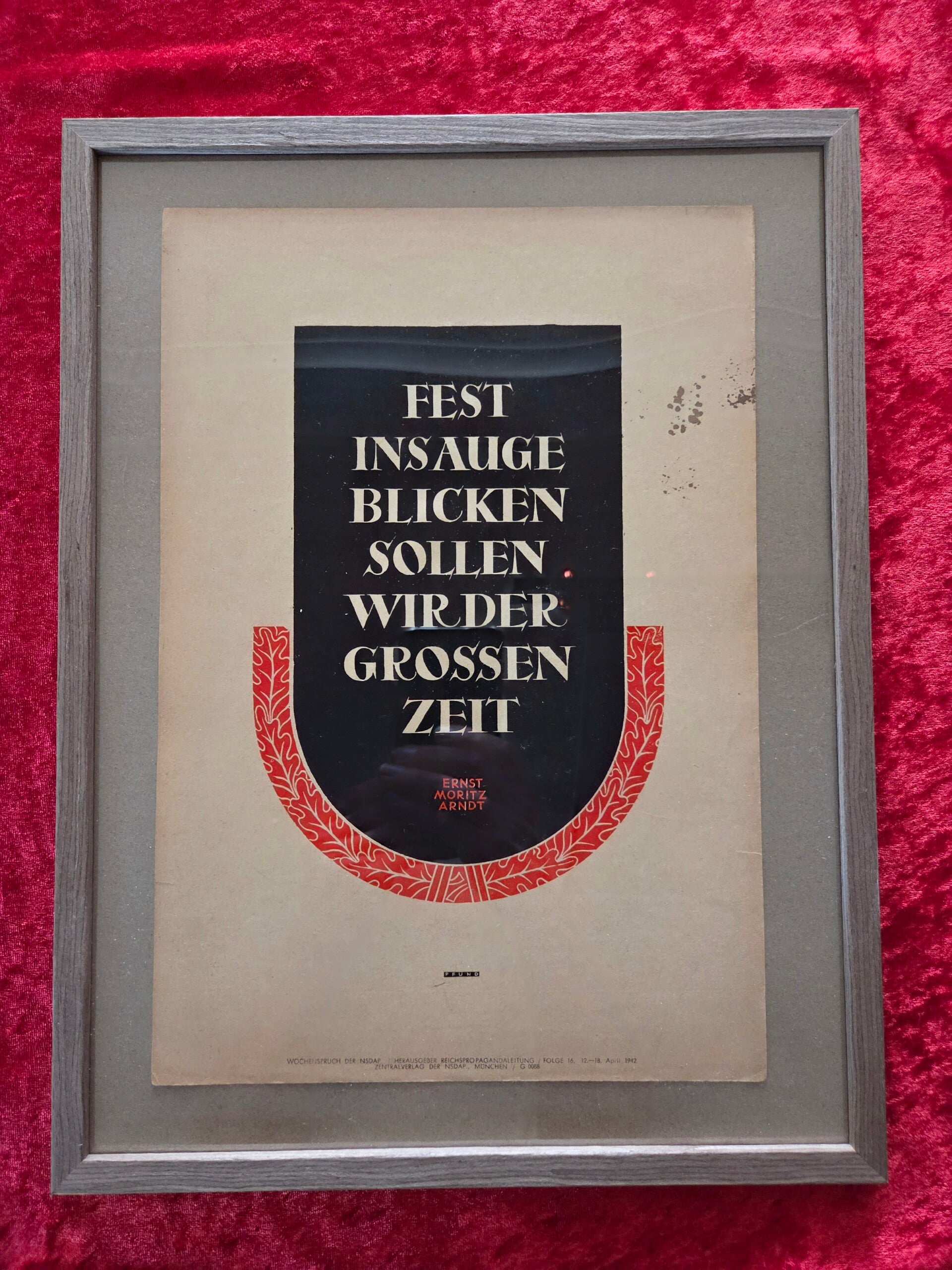 wochenspruche 12-18april 1942