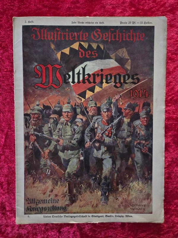 illustrierte geschichte des weltkrieges heft 1 en 2