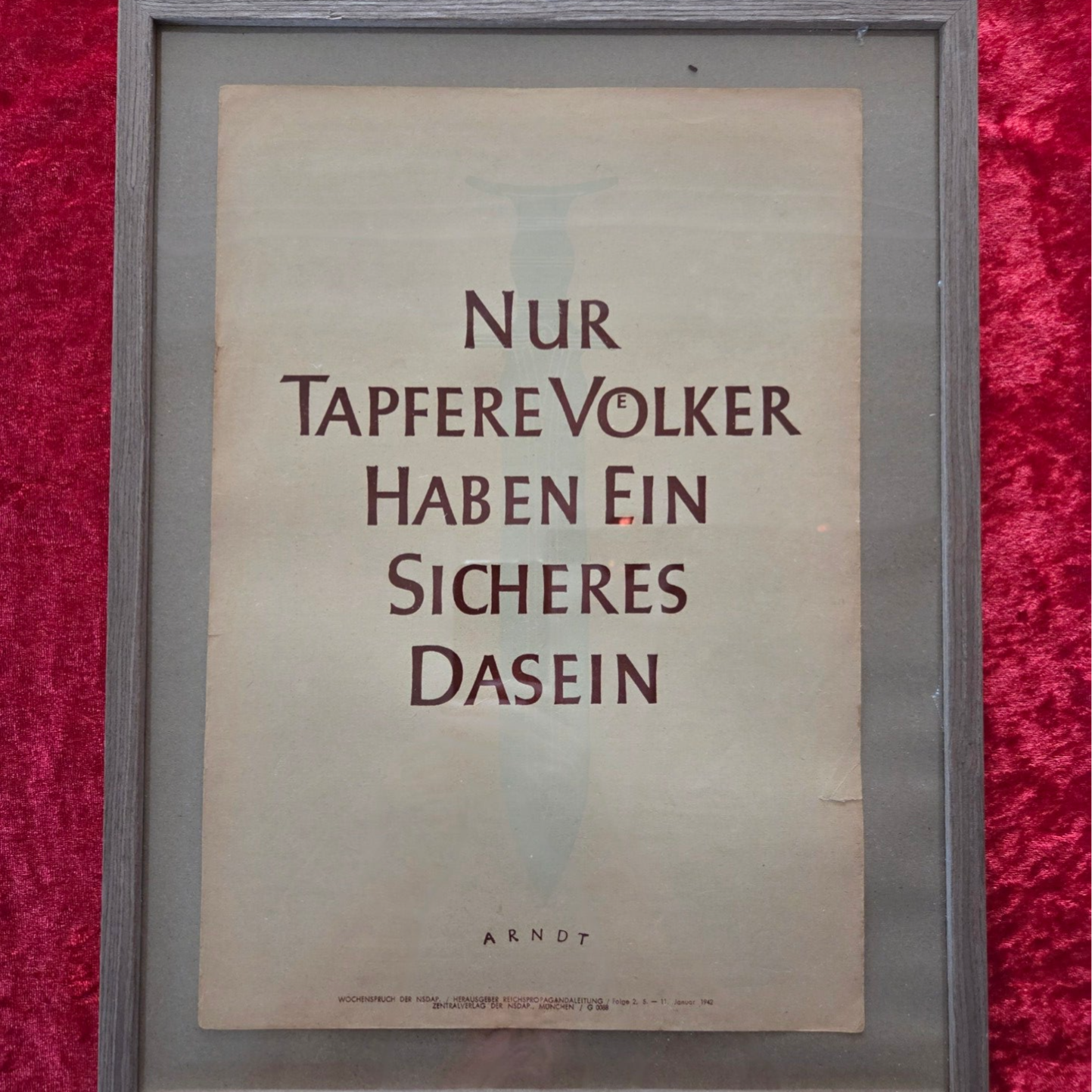 wochenspruche 5-11 januari 1942