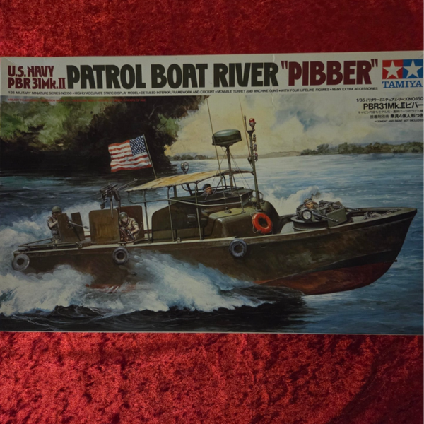 tamiya pibber river patrol boat