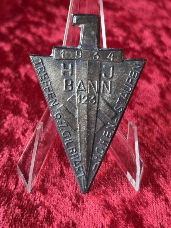 Badge hj Bann 123 meeting 6&7 gilbhart hohenstaufen