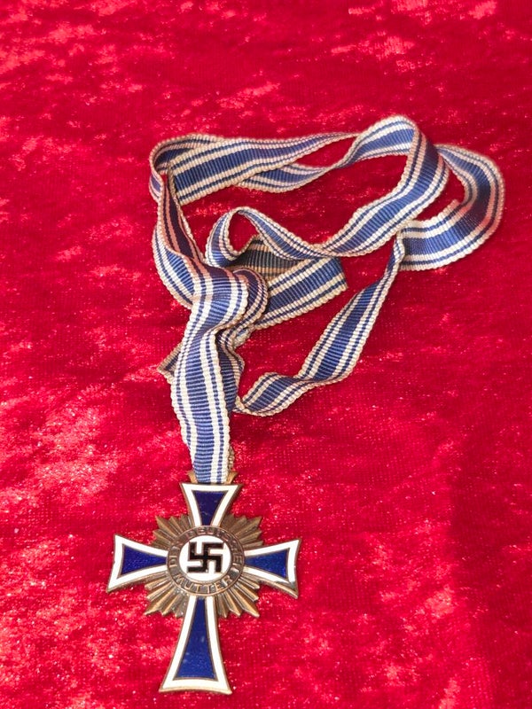 Moederkruis brons