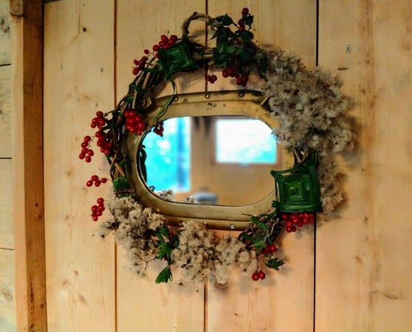fabriquer sa couronne de noël  21/10