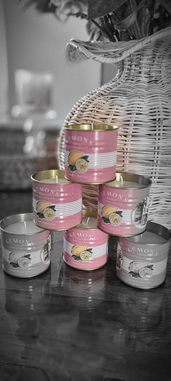 Little Lemon Candle Pot – Fresh & Sunny