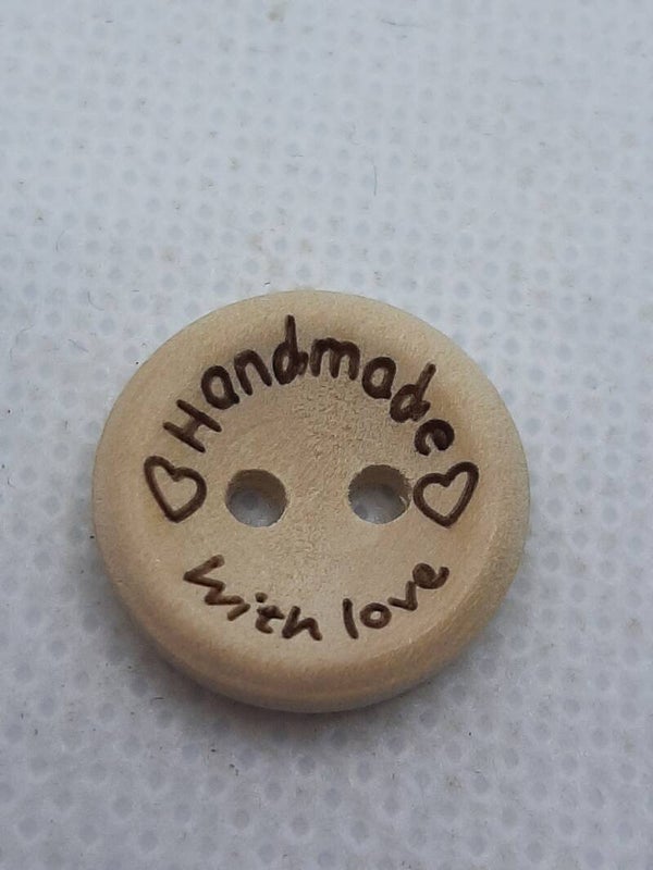 Knoop 15 mm blank hout handmade (2)