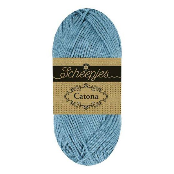Scheepjrs catona 093 light Steel Blue 50 gram