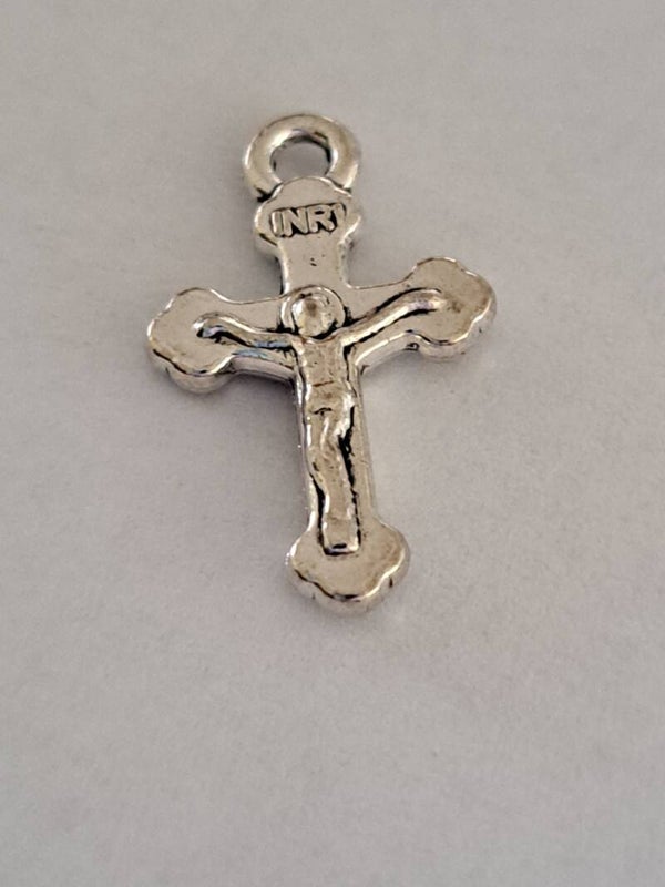 Zilveren kruisje 2 cm