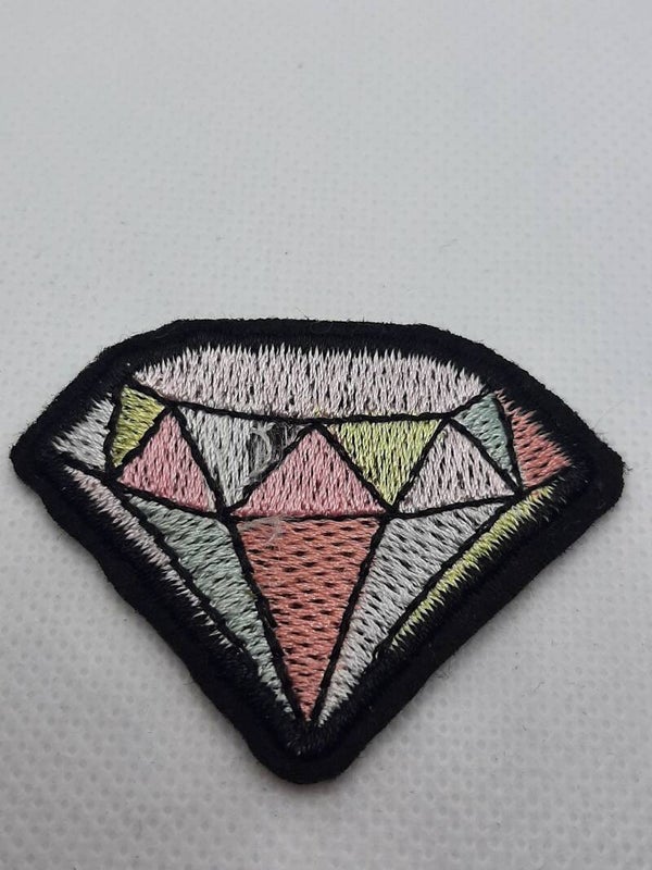 Applicatie roze diamant 5 x 4