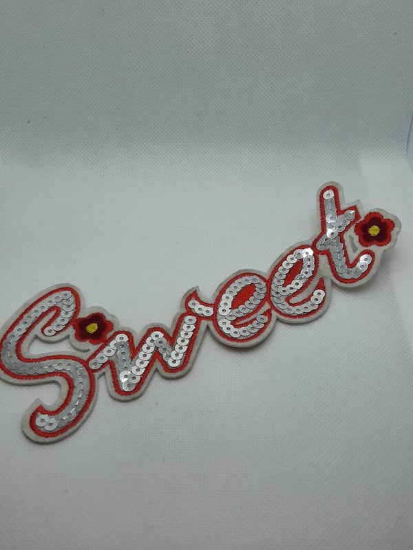Applicatie sweet rood 18 x 7