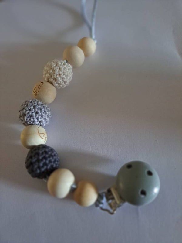 Speenkoord grijs olifantkraal